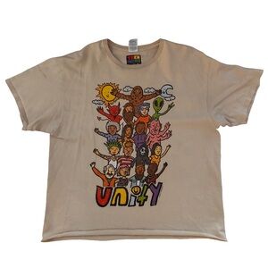 Teen Hearts Unity T-Shirt - Cream